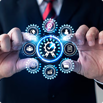 Digital transformation concept